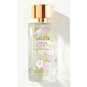 NWT Lollia Eau De Parfume in Relax - Lavender & Honey Perfume 3.4 Fl Oz
